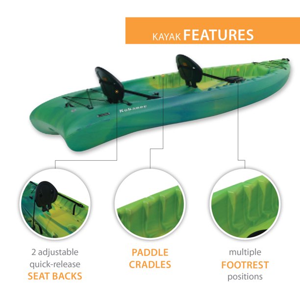 Tandem Kayak- Lifetime Kokanee 10.5 ft.