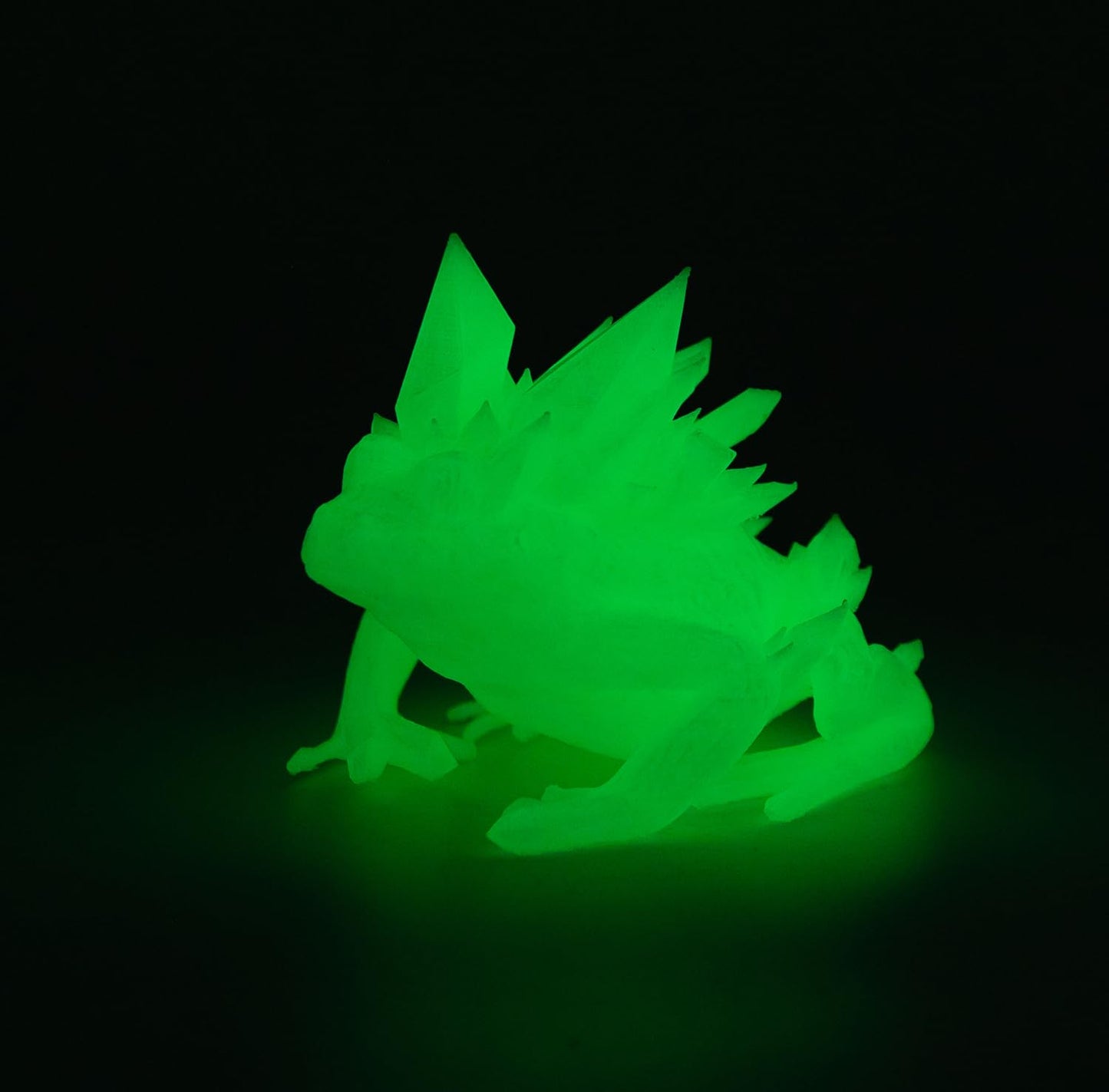 Glow Green in The Dark 1.75mm PLA Filament, 0.25kg