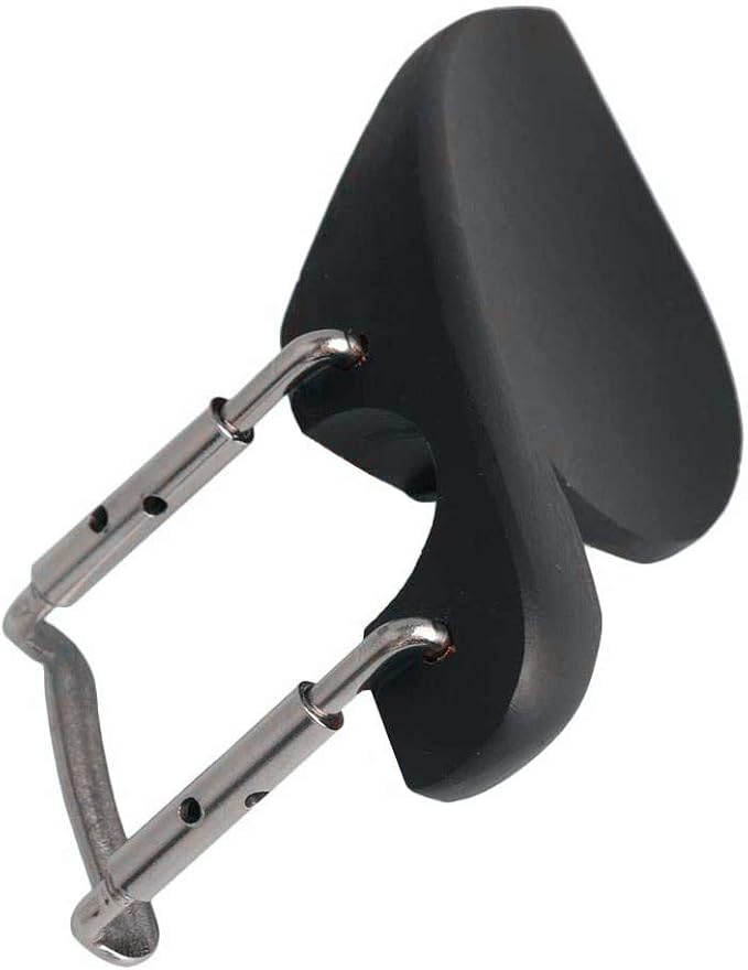 Violin Ebony Chin Rest with Standard Bracket for 3/4 Violin