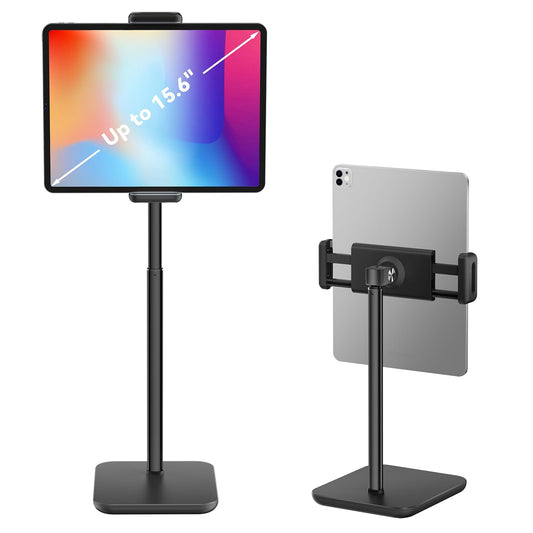 Tablet Stand for Desk with 360 Adjustable Holder Clamp Bracket