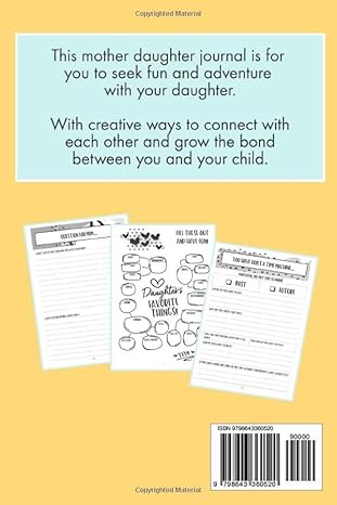 Mother Daughter Journal Pass Back And Forth Between You and Me- paperback