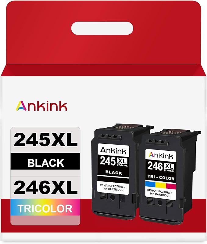 Ink Cartridge Replacement for Canon 245XL 246XL