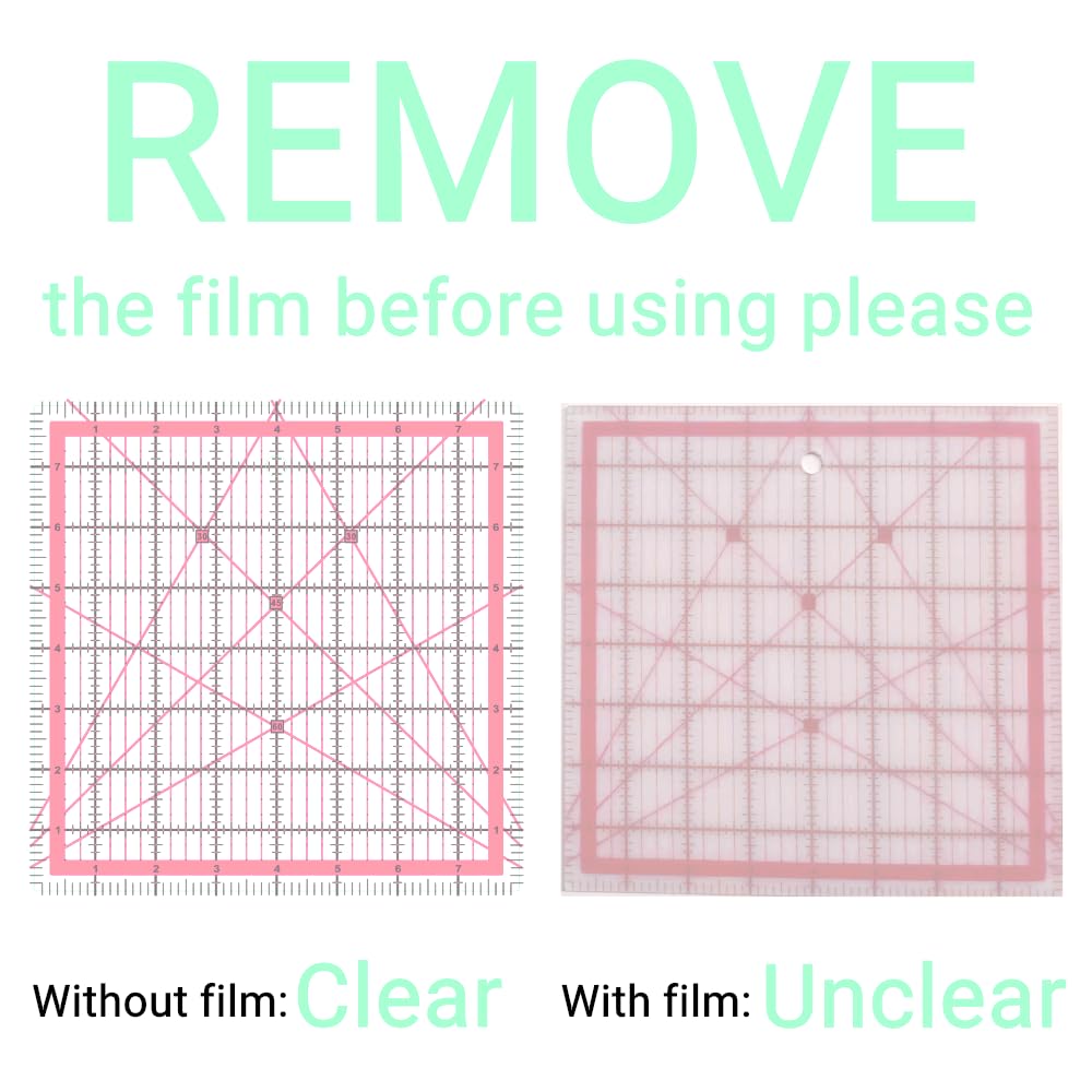 Quilting Rulers, 5 Square Quilting Ruler