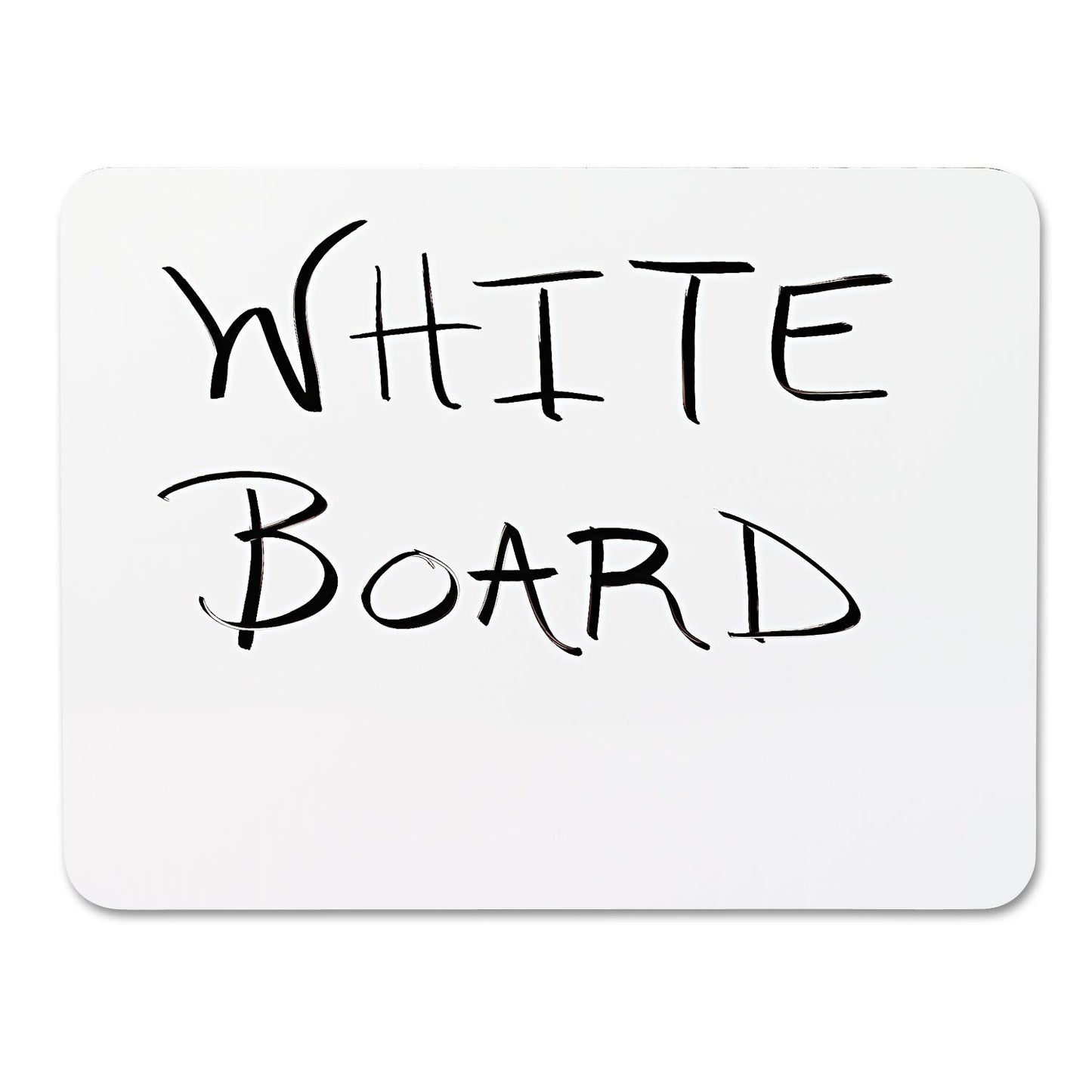 Chenille Kraft Creativity Street 988310 Combination Dry-Erase/Chalk Board, White/Black, Mini - Up to 2' (Set of 10)