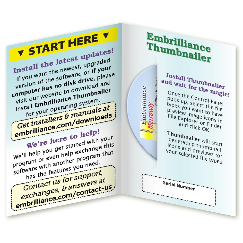 Embrilliance Thumbnailer, Embroidery Software for Mac & PC