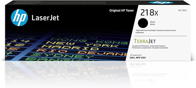 HP 218X Black High-Yield Toner Cartridge