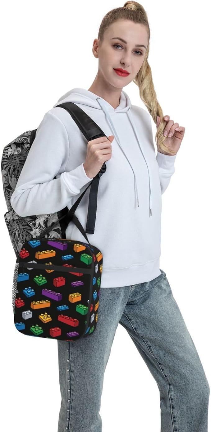 Insulated Lunch Bag, Leakproof Portable Box