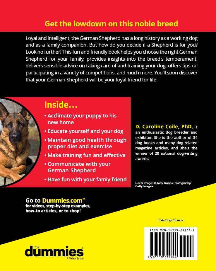 German Shepherds For Dummies