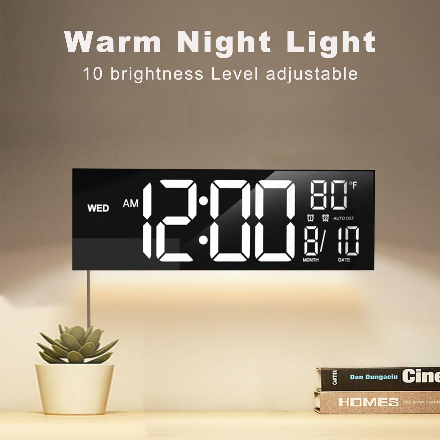 Digital Wall Mount Clock