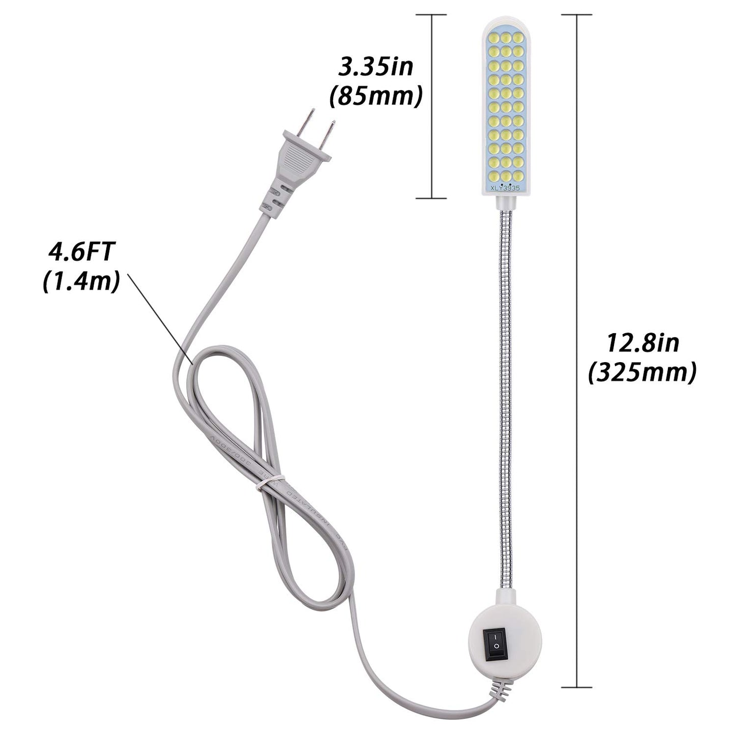 Sewing Machine Light (36LEDs) Gooseneck