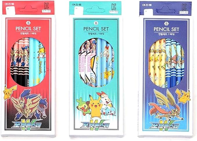 Lead Wooden Pencil Set (Random 1 Pack)