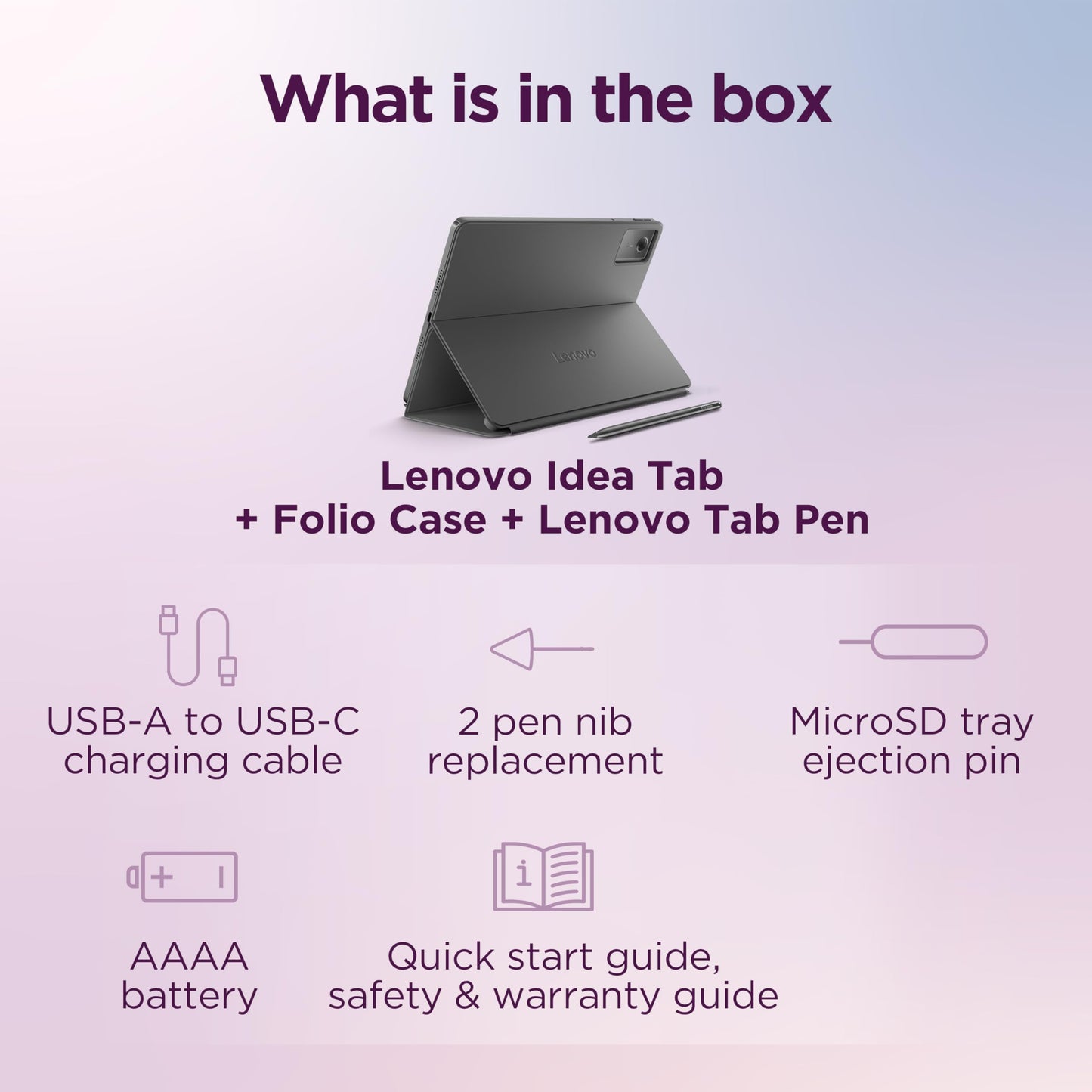 Lenovo Idea Tab - 8 GB Memory - 256 GB Storage
