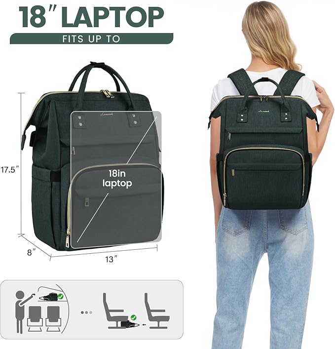 Laptop Backpack- 18 Inch