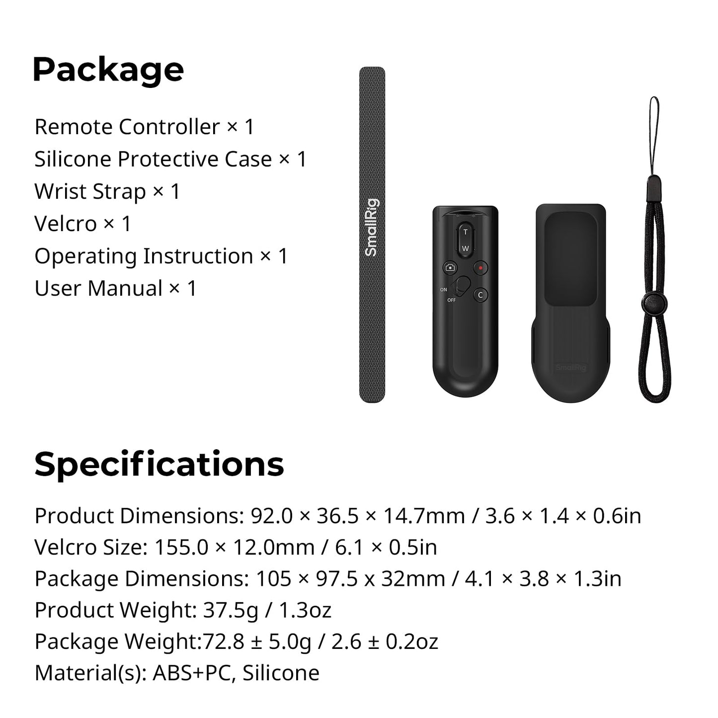 Camera Remote Control Wireless Shutter5207