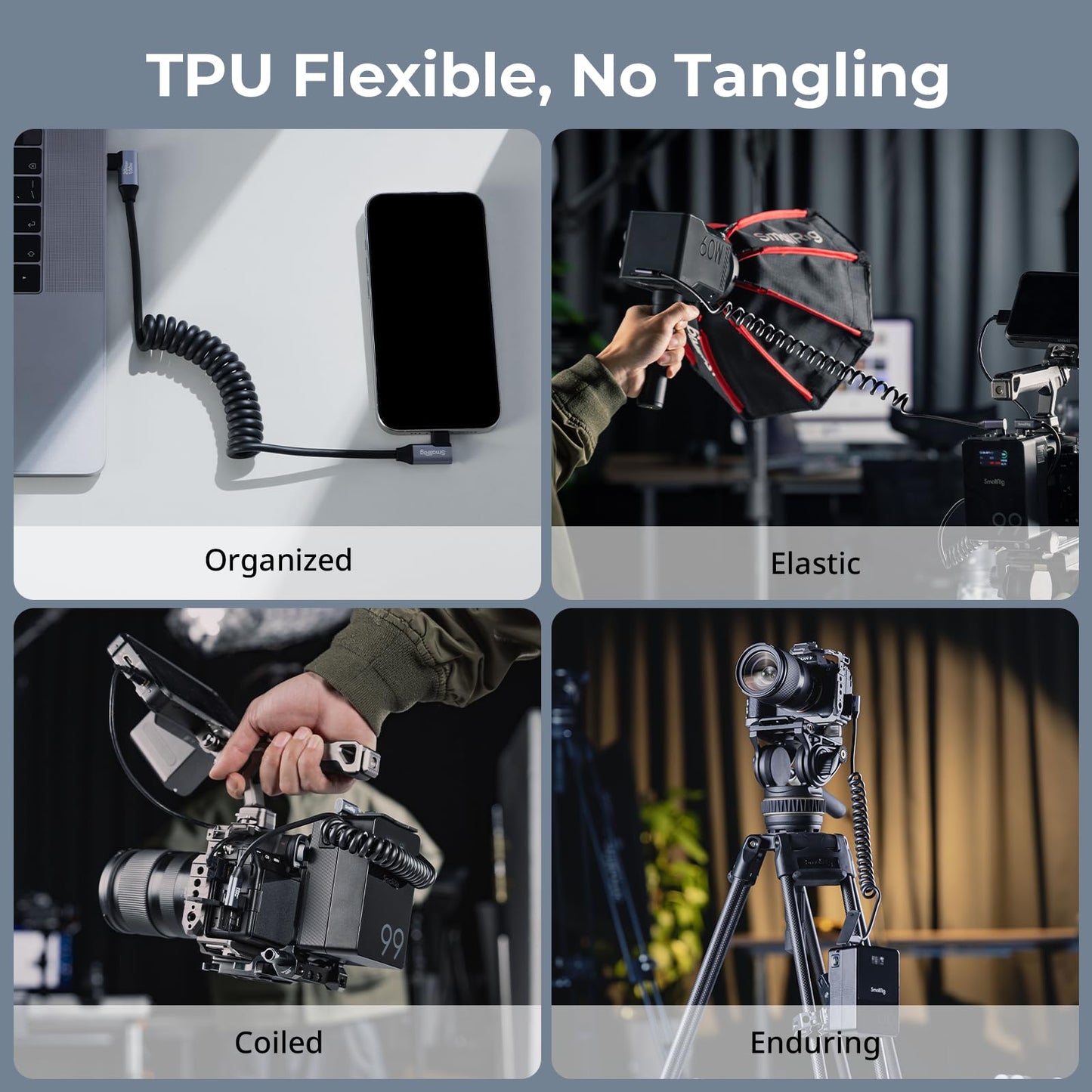 Data Cable USB C to USB C (Angled to Angled)