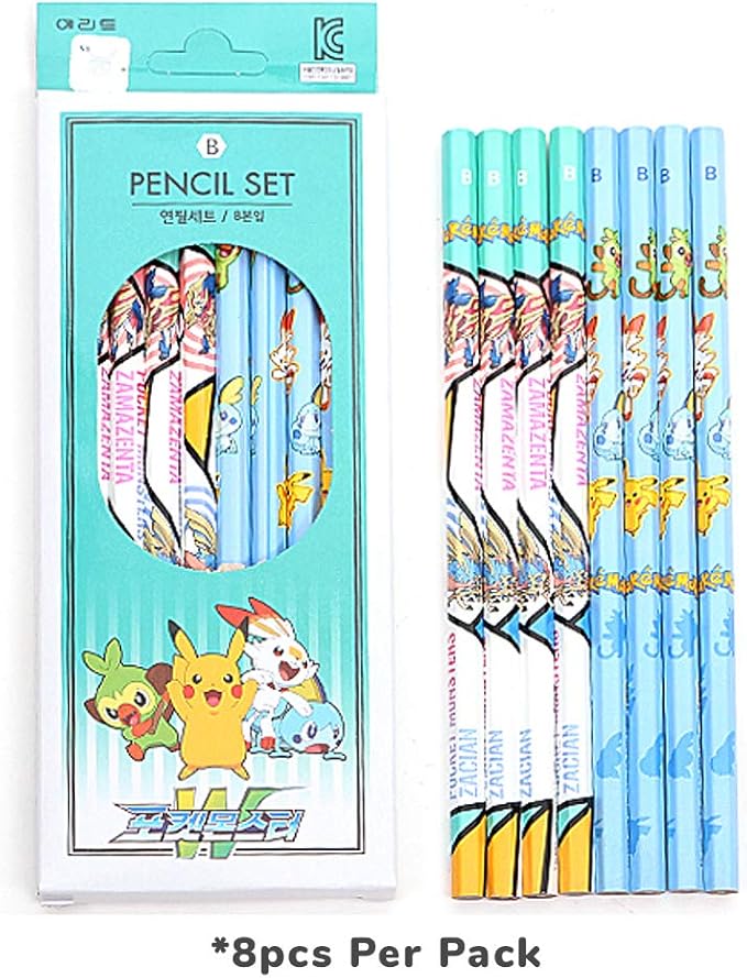 Lead Wooden Pencil Set (Random 1 Pack)