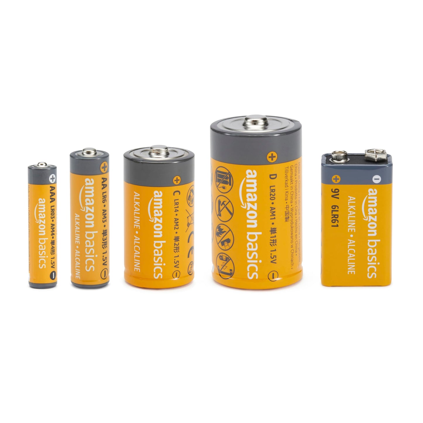 108 Count Alkaline Battery Super Value Pack - 48 AA + 36 AAA + 8 C + 8 D + 8 9Volt