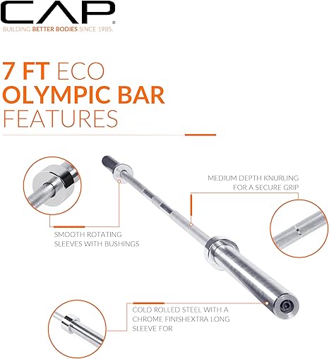 Barbell Olympic Bars- 85 inch