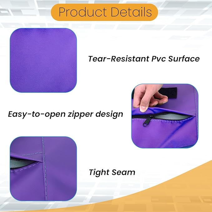 Gymnastics Mat Incline Indoor/Outdoor Tumbling- Size: 34x24 Inch