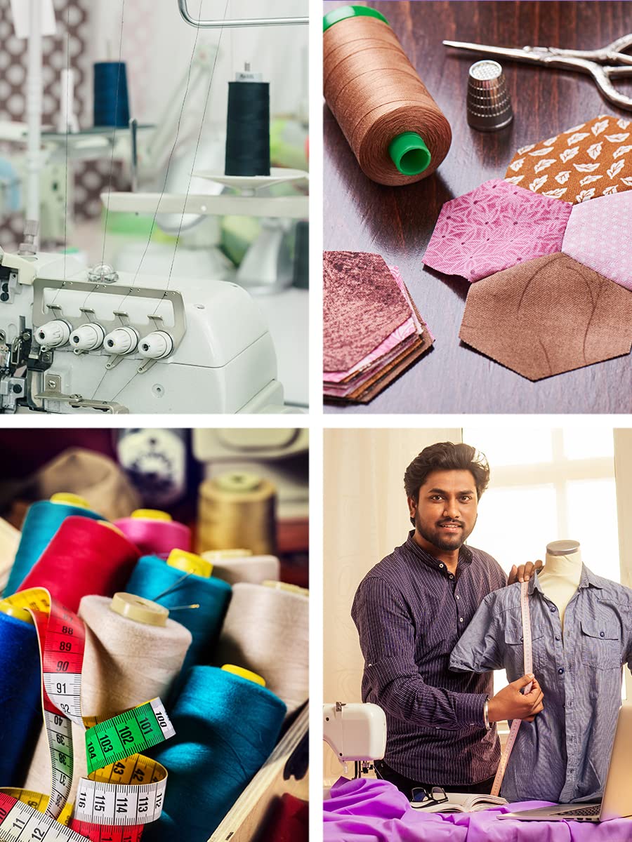 4 Pack of Serger Threads Cones Spools