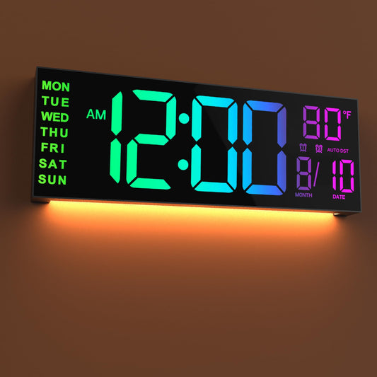 Digital Wall Mount Clock