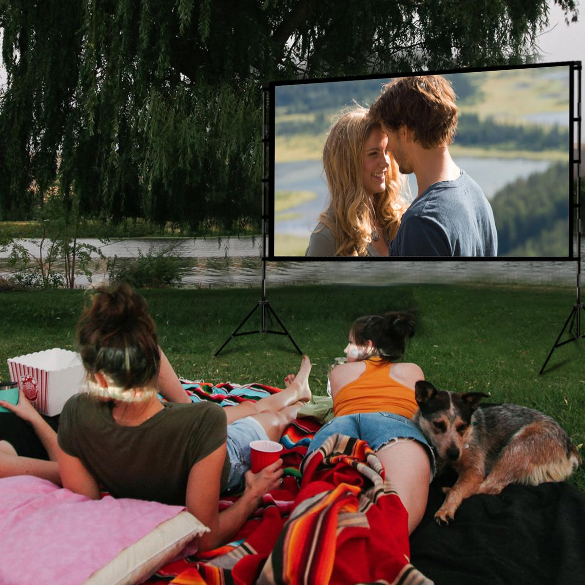 Wootfairy 100inch Projector Screen