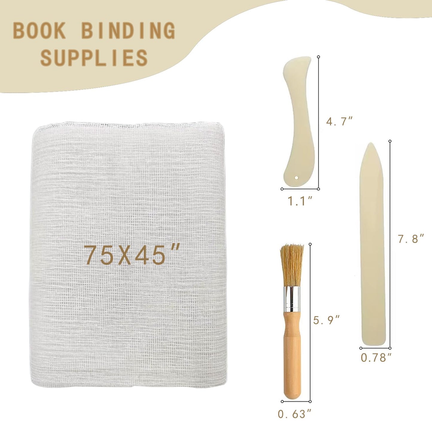 Book Binding Cloth, Tools Book Repair Materials for Book Making Book Repair Cloth