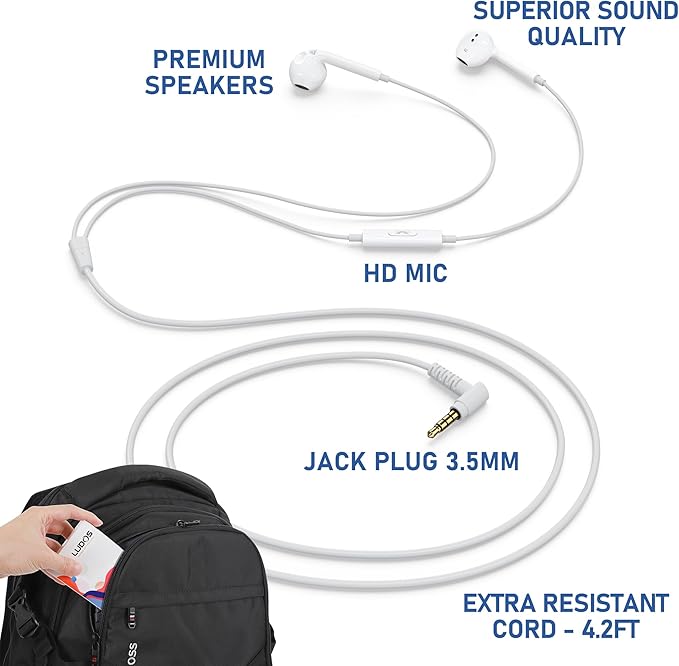 ZENITH Wired Earbuds in-Ear Headphones
