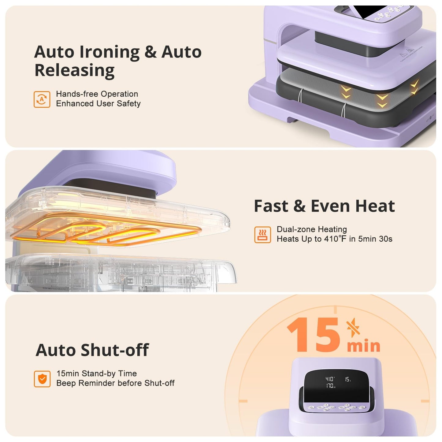 HTVRONT Auto Heat Press 2