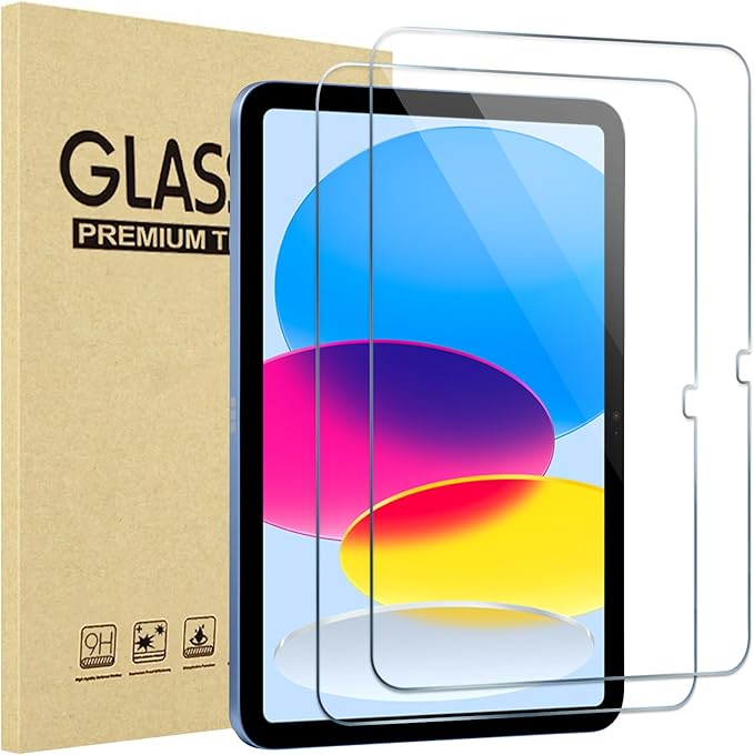 Screen Protector for iPad 10th Generation 2022- 2 pack