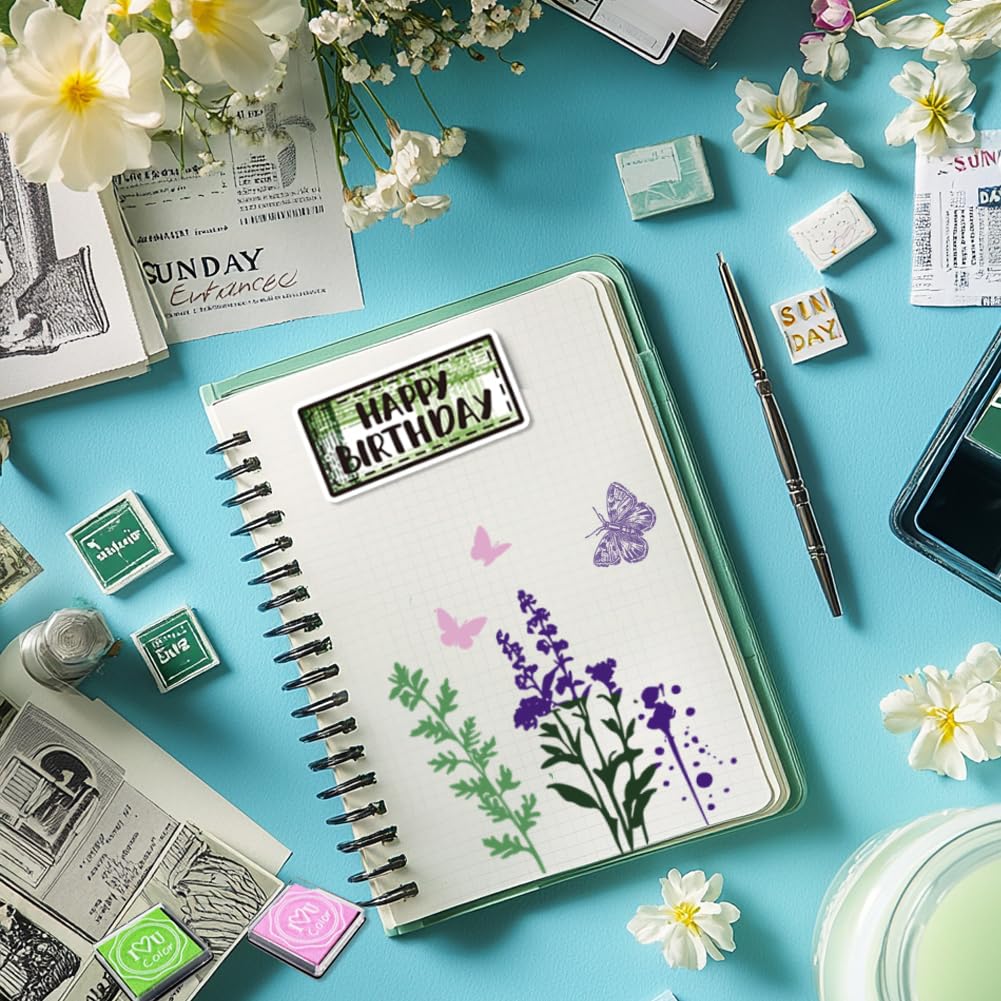 29 Pcs Acrylic Stamps