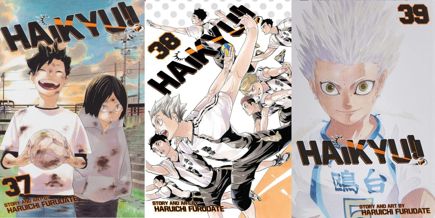 Haikyu!! Furudate Collection 10 books set Haruichi Vol 31-40 by Haruichi Furudate- paperback
