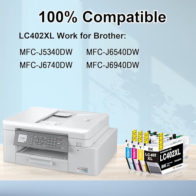 LC402XL Ink Cartridges- Brother LC402 XL