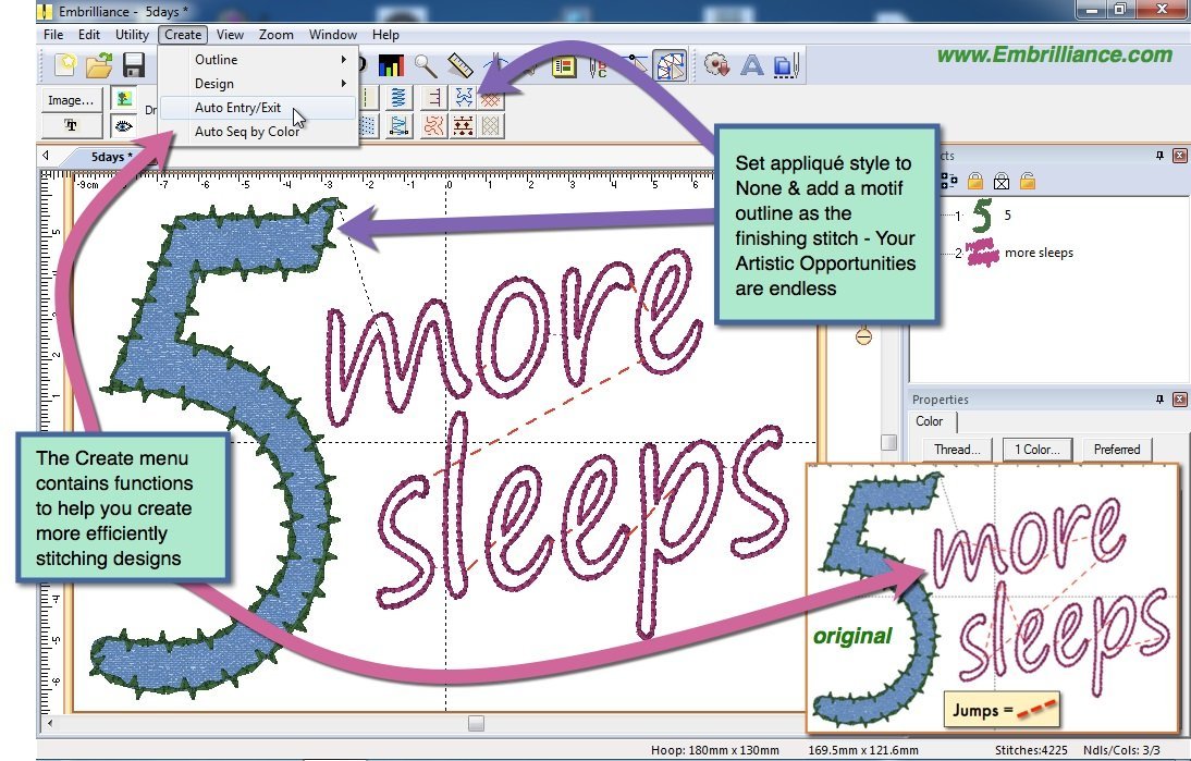 Embrilliance StitchArtist Level 1, Digitizing Embroidery Software for Mac & PC