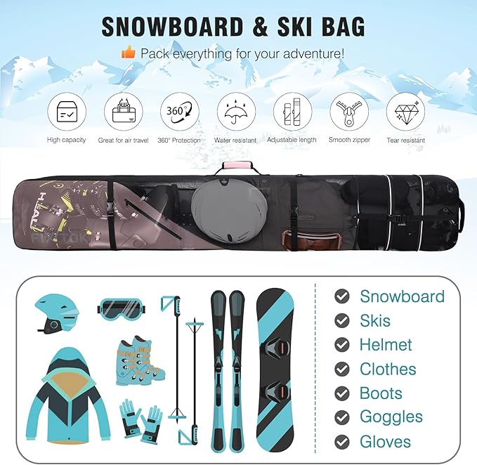 Snowboard & Ski Bag