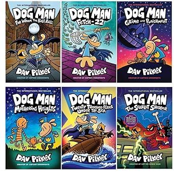 Dogman 6 Books Collection Set (Book #7- Book #12) Hardcover