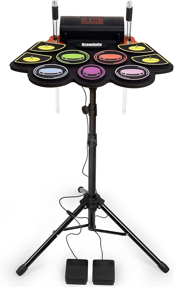 electronic drum pedal Drum Set- Electric- Kids – Lavender Vibes