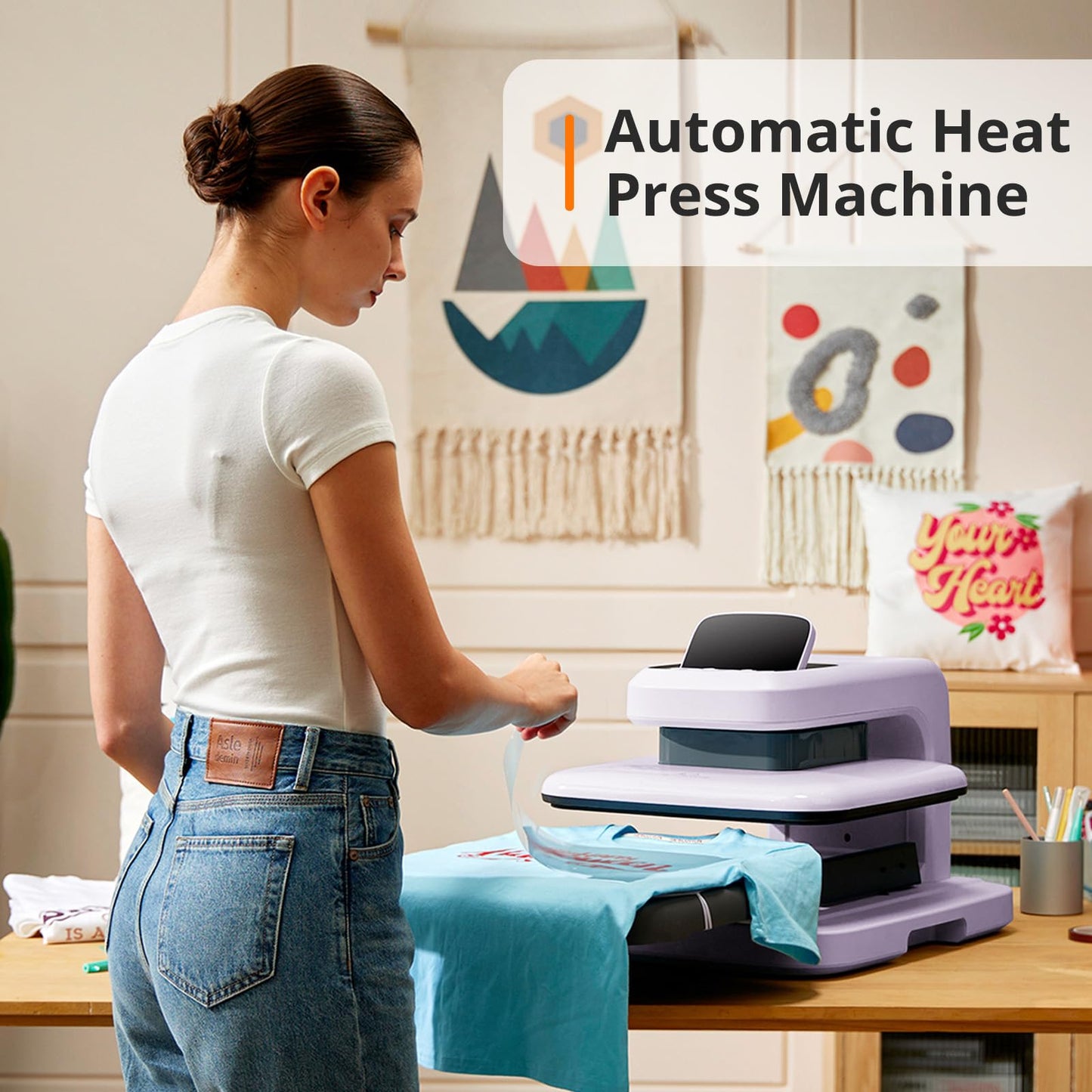 HTVRONT Auto Heat Press 2