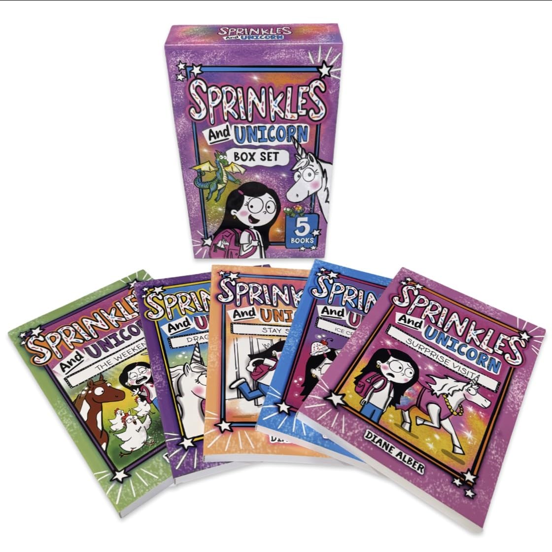 Sprinkles and Unicorn Box Set (Books 1-5)- paperback