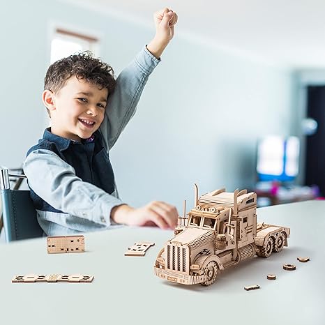 3D Puzzles wood- semi