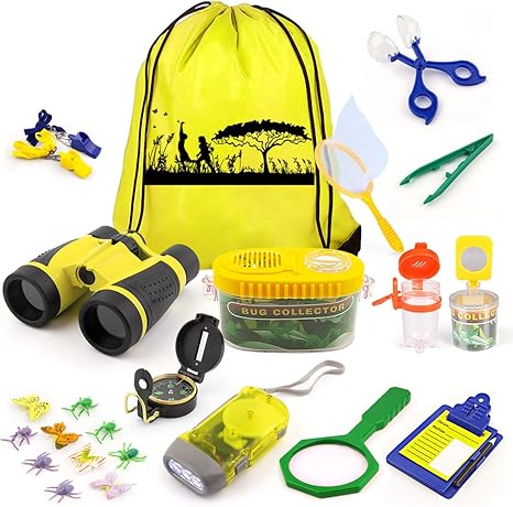 Binoculars- Compass- Educational Nature Exploration