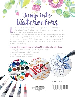 Just Add Watercolor Flowers: Watercolor Paper