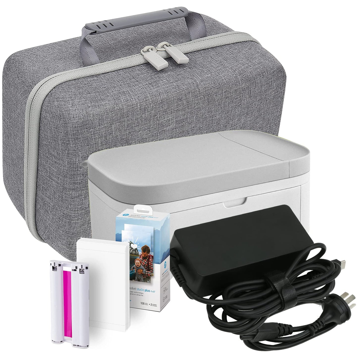 Hard Case Replacement for HP Sprocket Studio Plus 4x6 Instant Photo Printer
