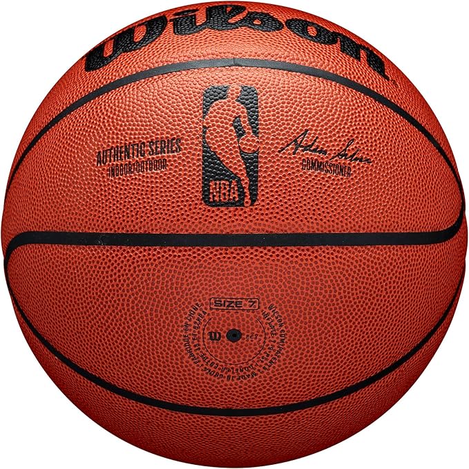 WILSON NBA Authentic Series Indoor/Outdoor Basketball