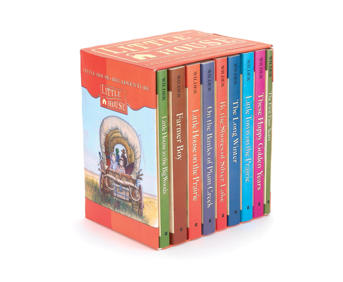 Little House Complete 9-Book Box Set: Books 1 to 9- paperback