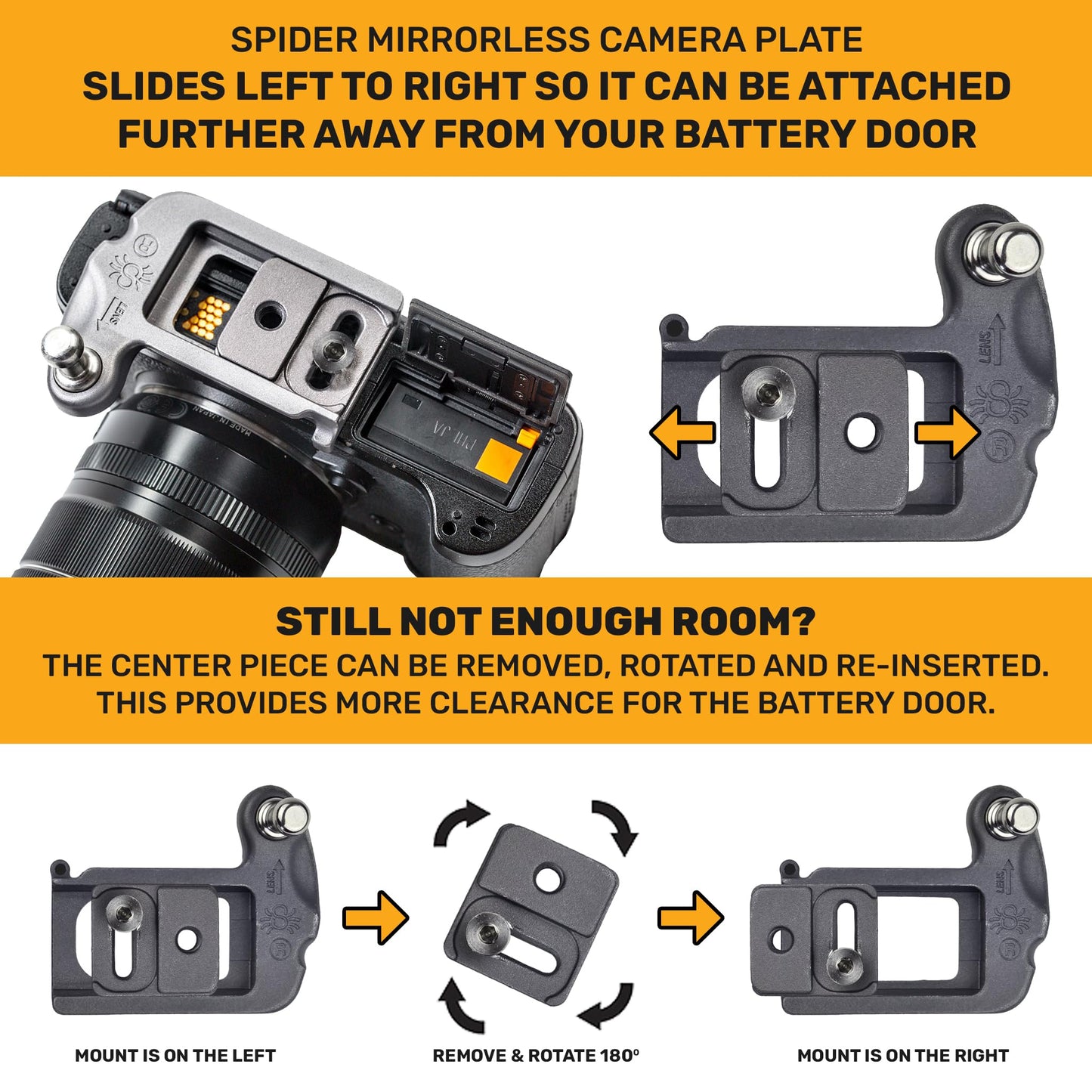 SpiderPro Mirrorless Single Camera System