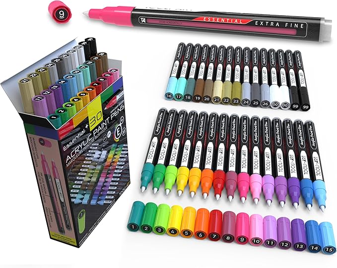 Tooli-Art- ESSENTIAL XF - Acrylic Paint Pens