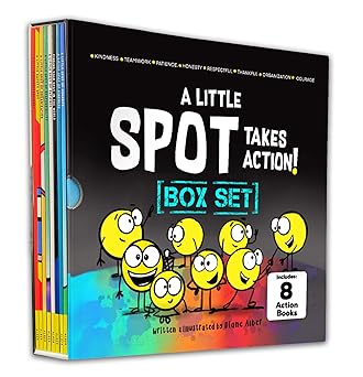 A Little SPOT Takes Action! 8 Book Box Set- paperback