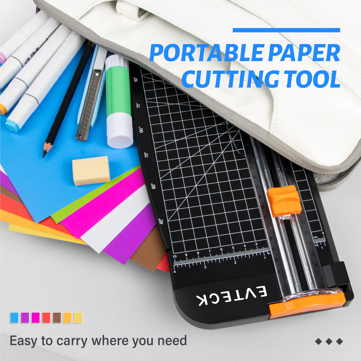 Evteck A4 Paper Cutter Slider Trimmer