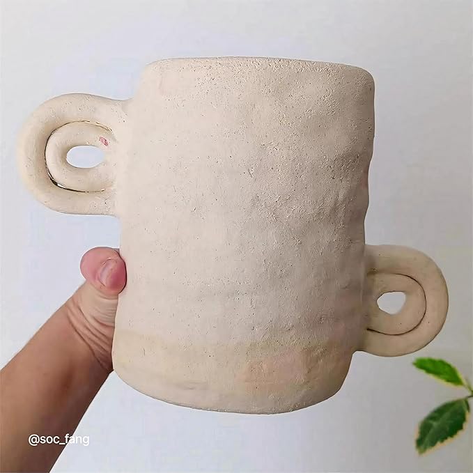 White Sculpture & Raku Ceramic Pottery Clay